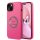 Karl Lagerfeld KLHCP14SSRSGRGRCF iPhone 14 6,1" keménytok rózsaszín szilikon RSG