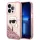 Karl Lagerfeld KLHCP14XLNKHCP iPhone 14 Pro Max 6,7" rózsaszín csillogó keménytok Glitter Karl fej