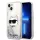 Karl Lagerfeld KLHCP14MLNCHCS iPhone 14 Plus 6,7" ezüst keménytok Glitter Choupette Head