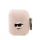 Karl Lagerfeld KLA2RUNCHP AirPods 1/2 rózsaszín szilikon tok 3D Choupette fej