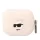 Karl Lagerfeld KLAPRUNCHP AirPods Pro rózsaszín szilikon tok 3D Choupette fej