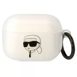   Karl Lagerfeld KLAPHNIKTCT AirPods Pro tok átlátszó Karl's Head (Karl feje)