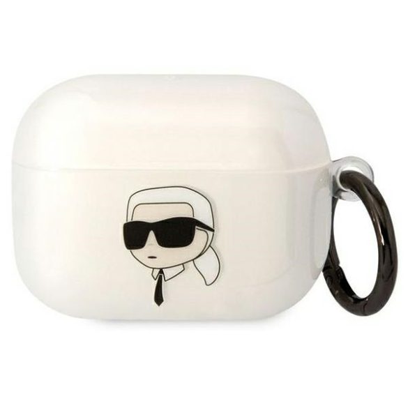 Karl Lagerfeld KLAPHNIKTCT AirPods Pro tok átlátszó Karl's Head (Karl feje)