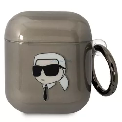  Karl Lagerfeld KLA2HNIKTCK AirPods 1/2 tok fekete Karl's Head