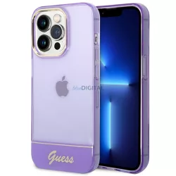   Guess GUHCP14XHHGCOU iPhone 14 Pro Max 6,7" lila áttetsző keménytok