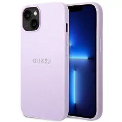   Guess GUHCP14MPSASBPU iPhone 14 Plus 6.7" lila szafiano pántos tok