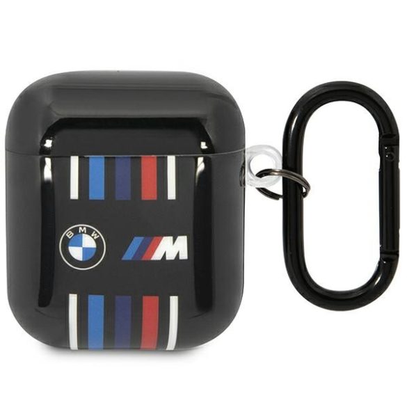 BMW BMA222SWTK AirPods 1/2 tok fekete többszínű vonalakkal