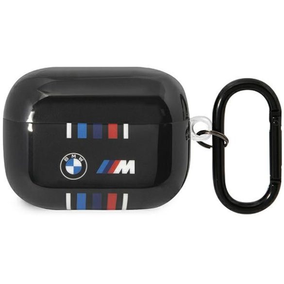 BMW BMAP22SWTK AirPods Pro tok fekete többszínű vonalakkal