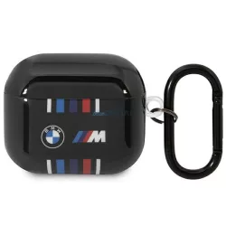   BMW BMA322SWTK AirPods 3 gen tok fekete többszínű vonalakkal