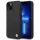 Etui BMW BMHCP14MSILBK iPhone 14 Plus 6,7" fekete szilikon fém logó tok