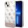 Guess GUHCP14SHG4MHP iPhone 14 6.1" rózsaszínű keménytok 4G mintás script