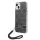 Guess GUOHCP14MH4STK iPhone 14 Plus 6.7" fekete keménytok 4G nyomtatott szíj