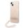 Guess GUOHCP14MH4STP iPhone 14 Plus / 15 Plus 6.7" rózsaszín keménytok 4G nyomtatott pánttal
