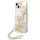Guess GUOHCP14MHFLSU iPhone 14 Plus 6.7" lila keménytok virágszíjjal