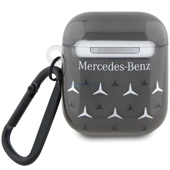 Mercedes MEA28DPMGS AirPods 1/2 tok fekete Nagy csillagminta