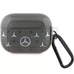 Mercedes MEAP8DPMGS AirPods Pro tok fekete Nagy csillagminta