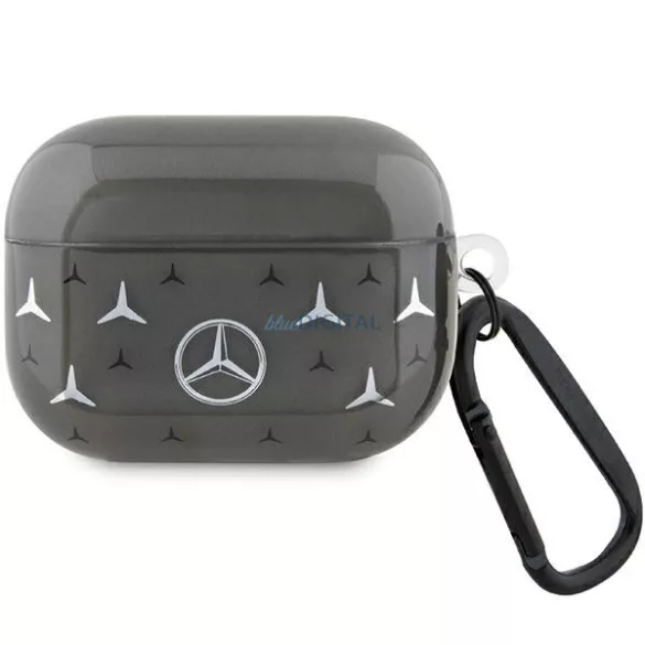 Mercedes MEAP8DPMGS AirPods Pro tok fekete Nagy csillagminta