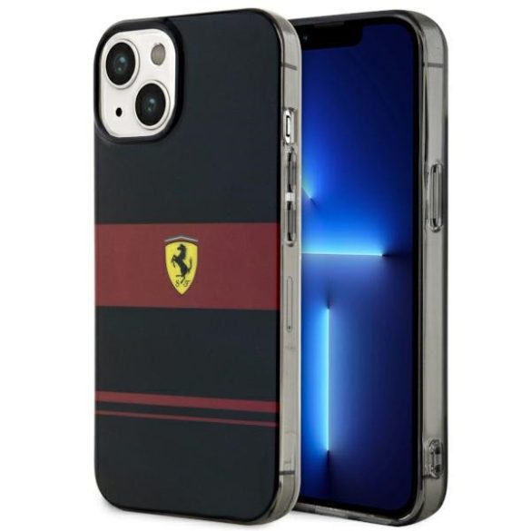 Ferrari FEHMP14SUCOK iPhone 14 / 15 / 13 6,1" fekete keménytok IMD Combi Magsafe