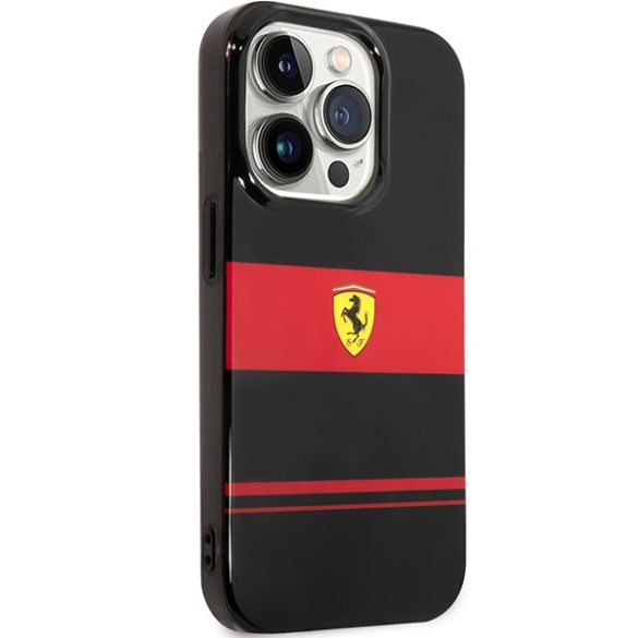 Ferrari FEHMP14XUCOK iPhone 14 Pro Max 6.7" fekete/arany keménytok IMD Combi Magsafe
