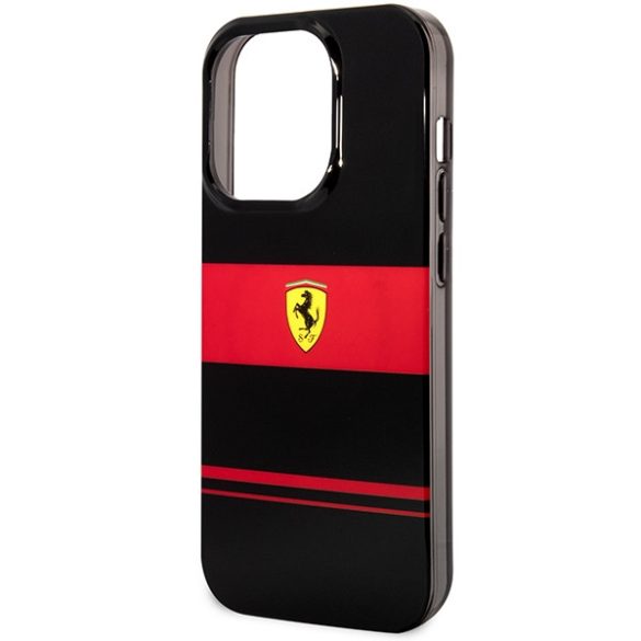 Ferrari FEHMP14XUCOK iPhone 14 Pro Max 6.7" fekete/arany keménytok IMD Combi Magsafe