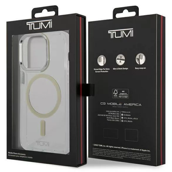 Tumi TUHMP14XUTT MagSafe-kompatibilis tok iPhone 14 Pro Max - átlátszó