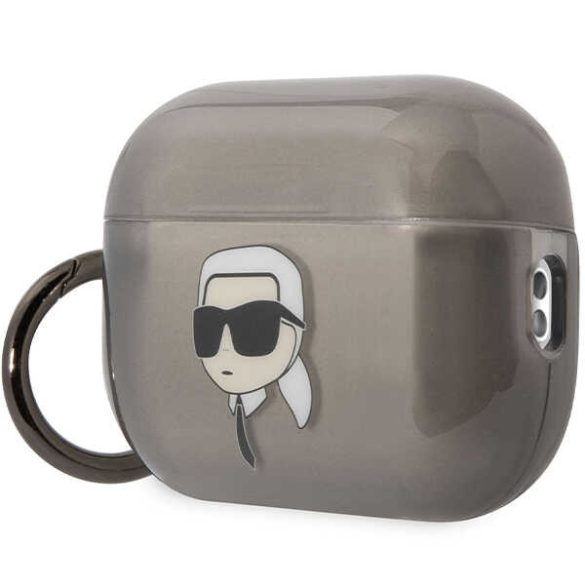 Karl Lagerfeld KKLAP2HNIKTCK Airpods Pro 2 (2022/2023) tok fekete ikonikus Karl Lagerfeld