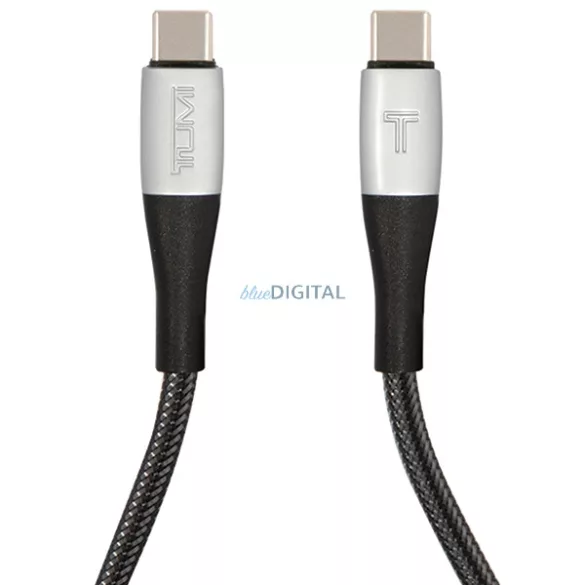 TUMI TUCCSUSBC USB-C-USB-C kábel 1,5m gyors töltés fekete