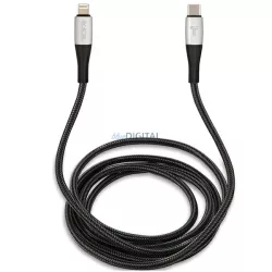   TUMI TUCCSMFI USB-C - Lightning kábel 1.5m gyors töltés fekete