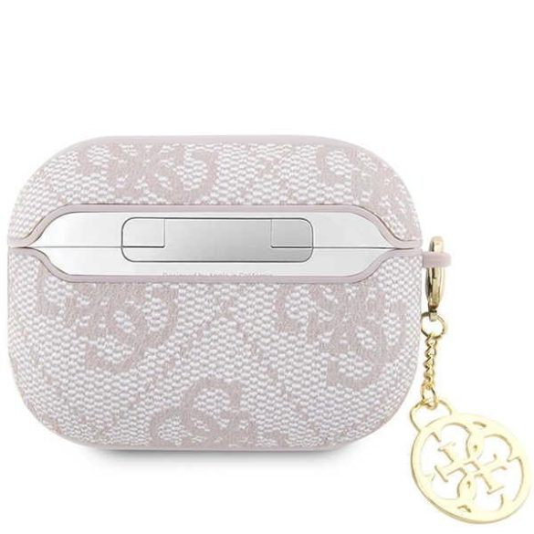 Guess GUAP2G4GSMP AirPods Pro 2 (2022/2023) tok rózsaszín 4G Charm kollekció