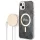 Guess GUBPP14MH4EACSK tok+ töltő iPhone 14 Plus 6.7" fekete keménytok 4G Print MagSafe