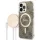 Guess tok+ töltő iPhone 13 Pro barna 4G Print MagSafe keménytok