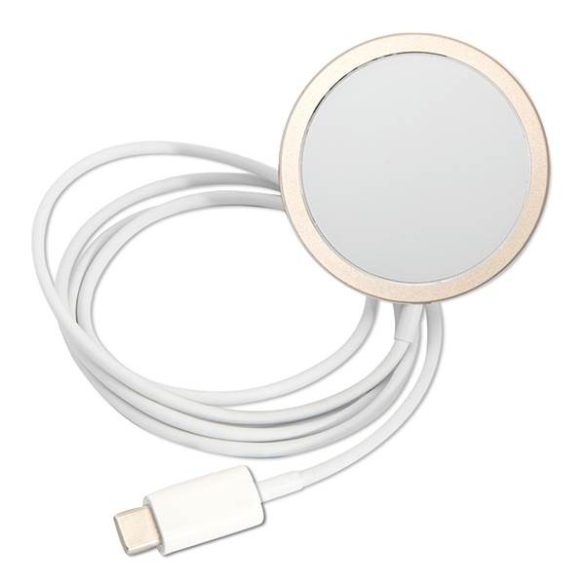 Guess tok+ töltő iPhone 12/12 Pro rózsaszín 4G Print MagSafe keménytok 