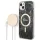 Guess GUBPP14MHMEACSK tok+ töltő iPhone 14 Plus 6.7" fekete keménytok Marble MagSafe