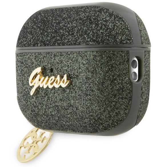 Guess GUAP2GLGSHA AirPods Pro 2 (2022/2023) tok kaki Glitter Flake 4G charmtan