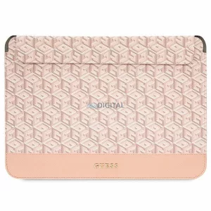 Guess Sleeve GUCS14HGCFSEP 14" rózsaszín GCube csíkos