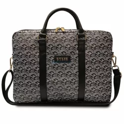 Guess GUCB15HGCFSEK táska 16" GCube Stripes – fekete