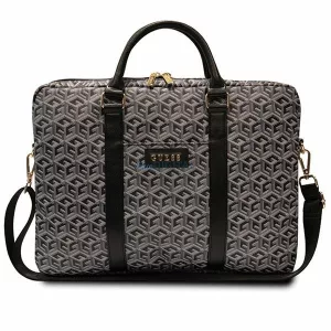 Guess GUCB15HGCFSEK táska 16" GCube Stripes – fekete