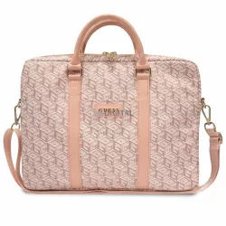   Guess GUCB15HGCFSEP táska 16" GCube Stripes – rózsaszín