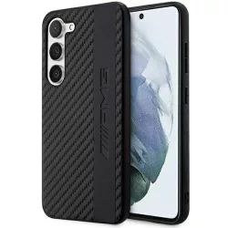   AMG AMHCS23SBLSCA Samsung Galaxy S23 S911 Samsung Galaxy S23 S911 fekete keménytok Carbon Stripe&Embossed