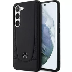   Mercedes MEHCS23SARMBK Samsung Galaxy S23 S911 fekete bőr keménytok bőr Urban