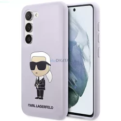   Karl Lagerfeld KLHCS23MSNIKBCU S23+ S916 lila szilikon ikonikus keménytok