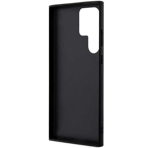Karl Lagerfeld KLHCS23LSANKCPG Samsung Galaxy S23 UltraS918 keménytok szürke Saffiano Karl & Choupette