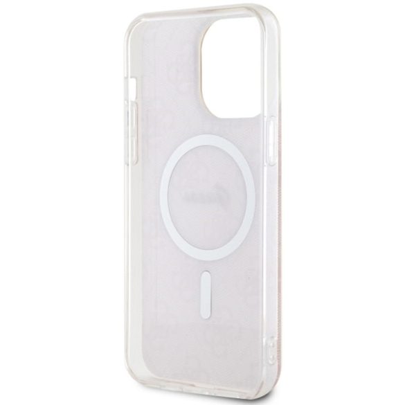 Guess GUHMP14XH4STP iPhone 14 Pro Max 6.7" rózsaszín keménytok 4G MagSafe