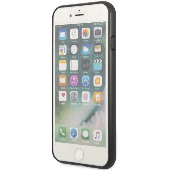 Guess GUHCI84GMGGR iPhone 7/8/SE 2020 / SE 2022 szürke keménytok 4G Nagy fém logó