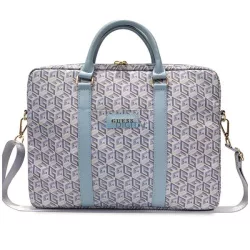 Guess GUCB15HGCFSEB táska 16" GCube Stripes – kék