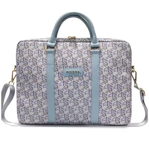 Guess GUCB15HGCFSEB táska 16" GCube Stripes – kék