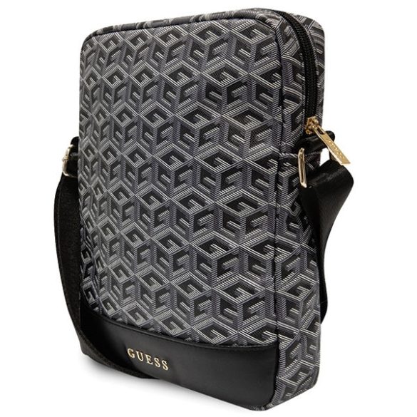 Guess Torba GUTB10HGCFFSEK 10" fekete GCube csíkos táblagép táska