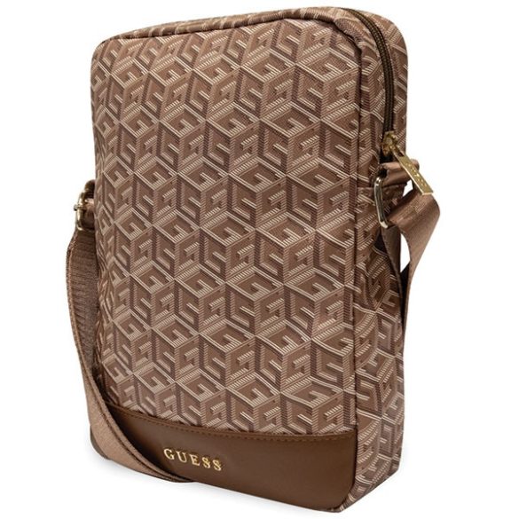 Guess Torba GUTB10HGCFSEW 10" barna GCube csíkos GCube táblagép táska