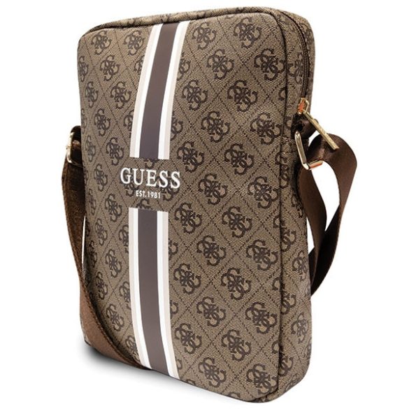 Guess Torba GUTB10P4RPSW 10" barna 4G csíkos táblagép táska