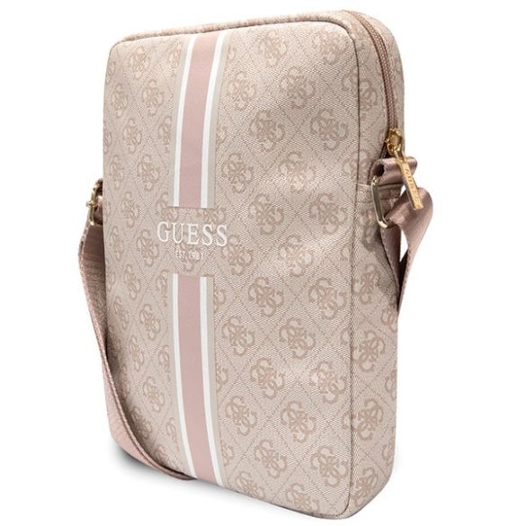 Guess Torba GUTB10P4RPSP 10" rózsaszín 4G csíkos táblagép táska